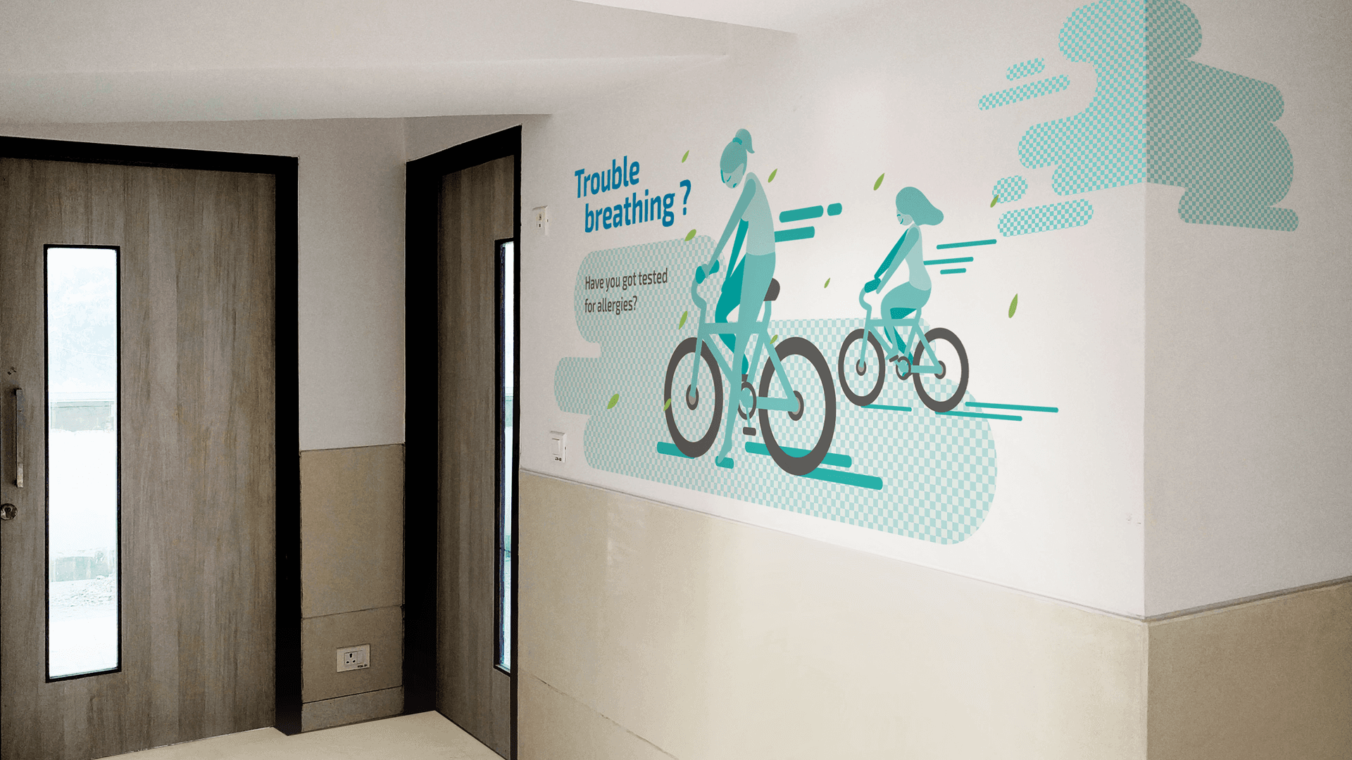 PD Hinduja Hospital | Hinduja HealthFirst Environment Graphics, Wayfinding and Signage