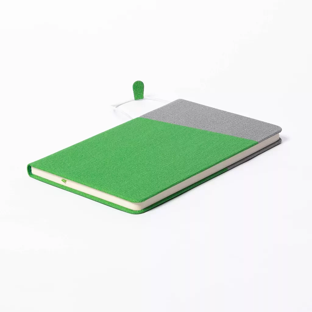 Custom A5 hard cover notebook with elastic closure