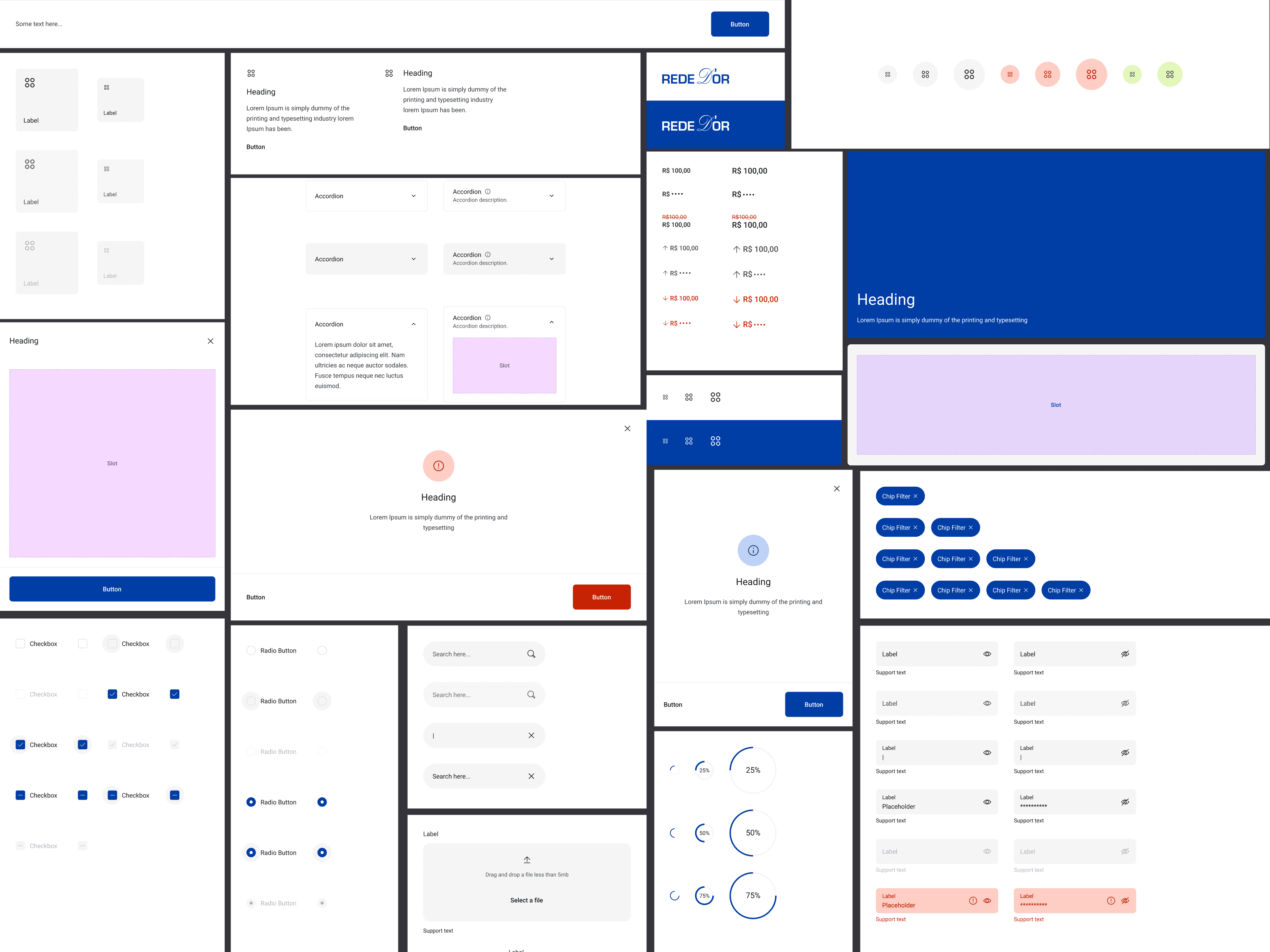 A mixed some components