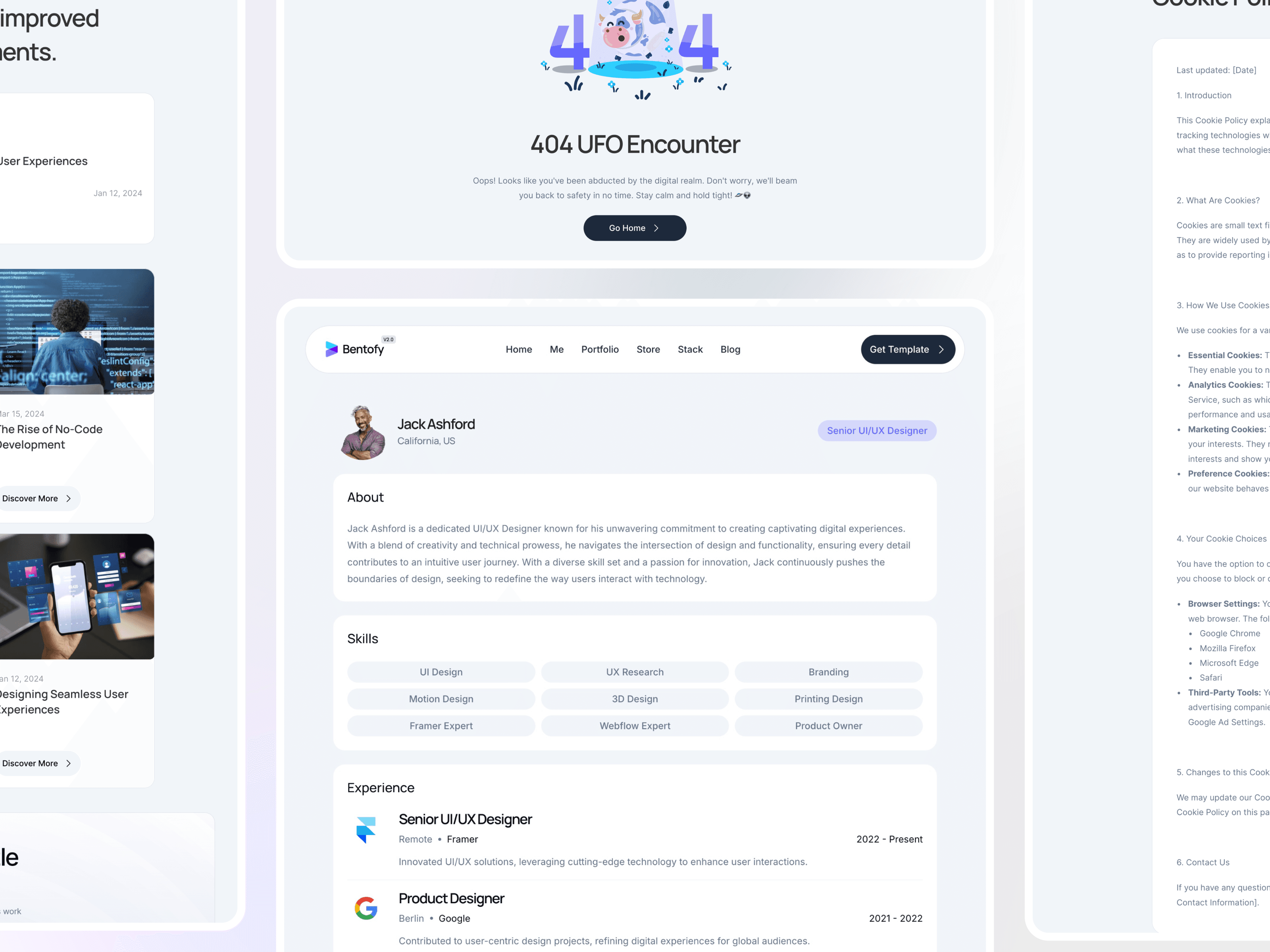 Bentofy Framer Template Cover Image 4