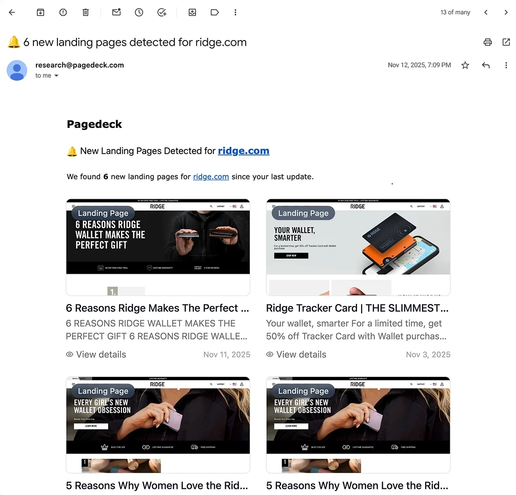 Pagedeck Research Agent