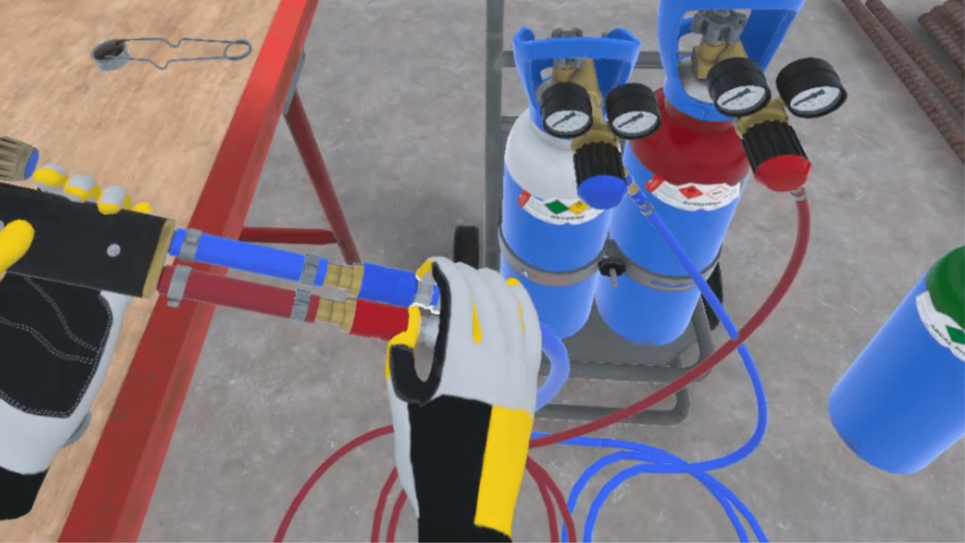 Poste oxyacétylénique