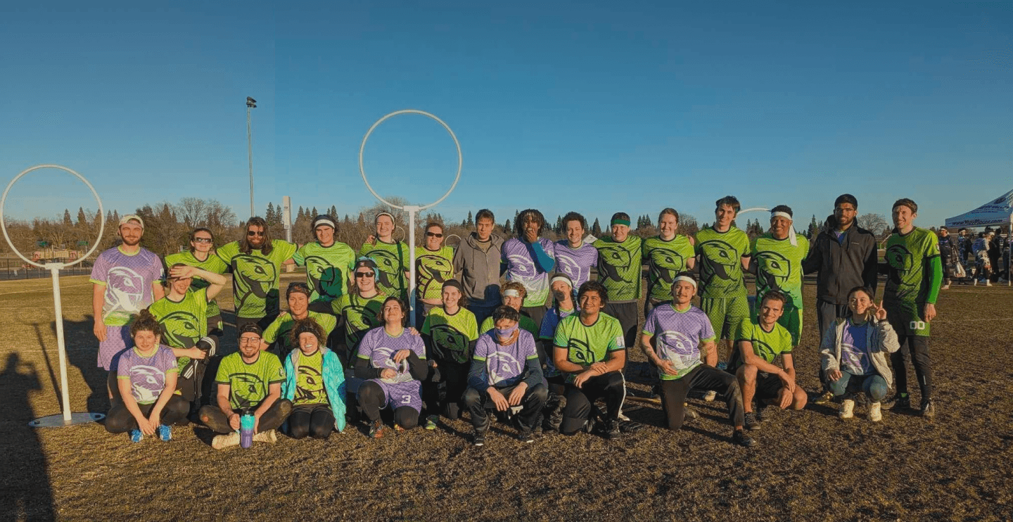 Silicon Valley Vipers and Venom group photo at 2024 regionals