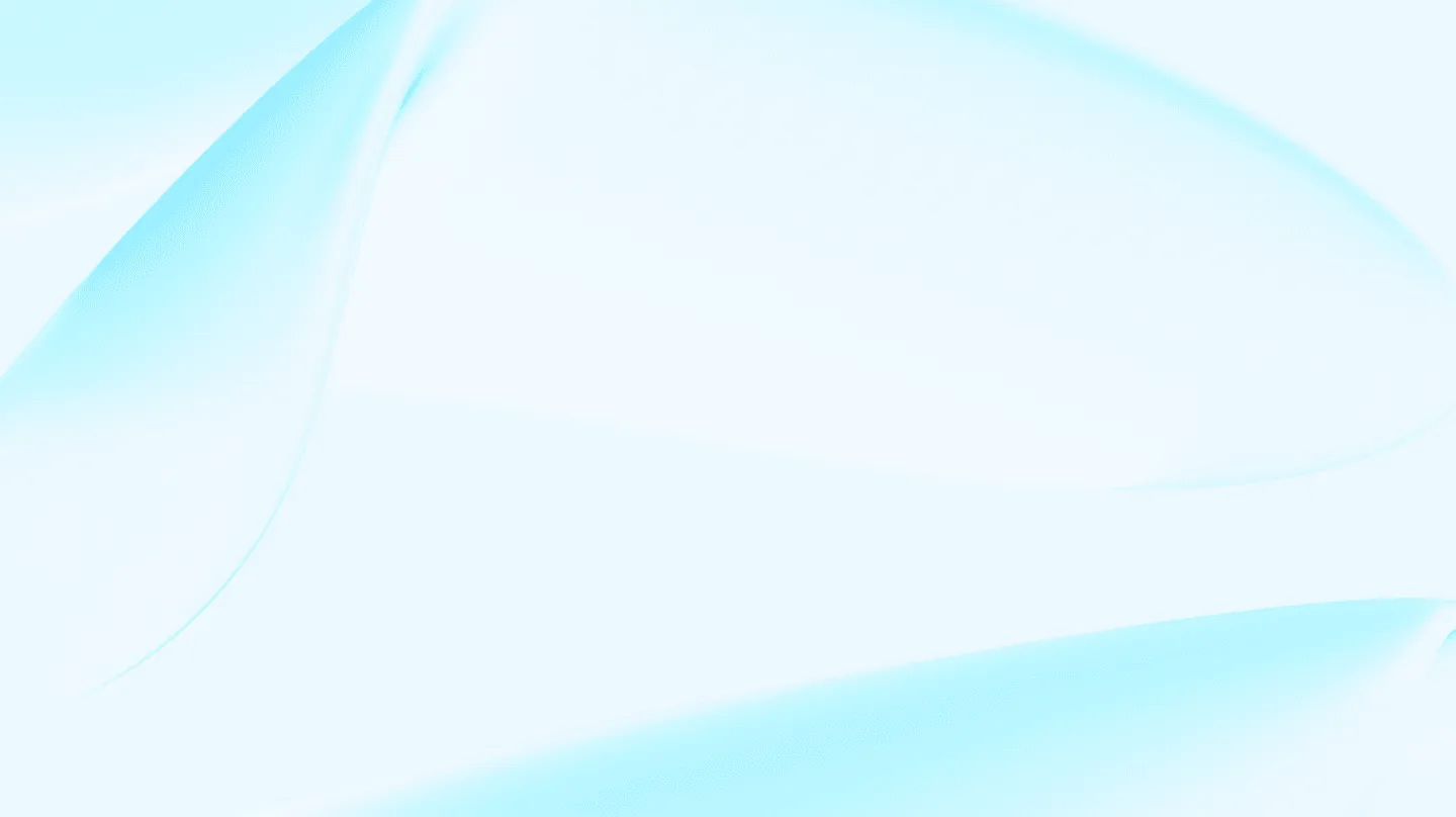 Abstract light blue geometric shapes on a soft, light background create a calming visual effect.