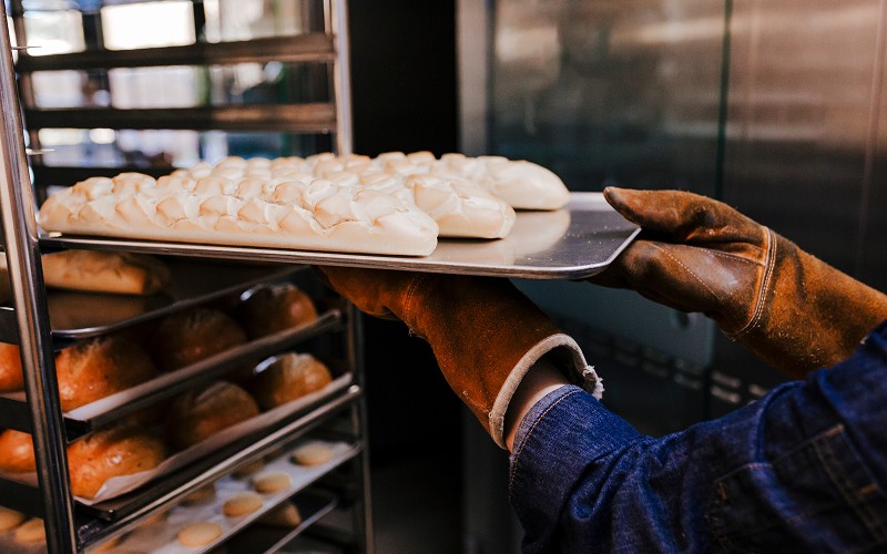 Rękawice piekarniczo-cukiernicze