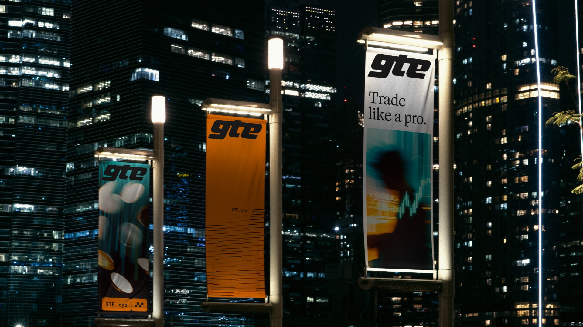 GTE web3 DeFi brand strategy and design by Charlota Blunarova