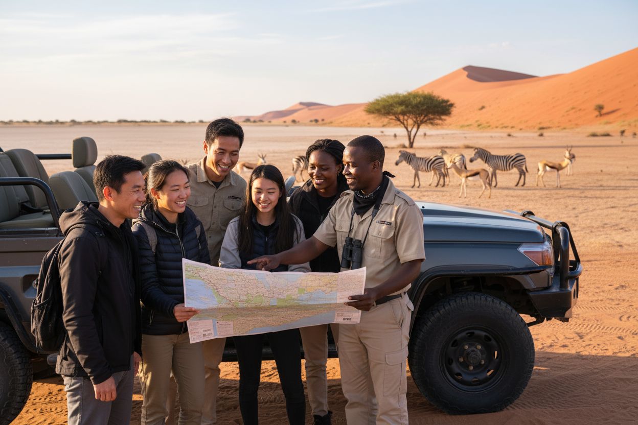 Namibia itinerarios safari