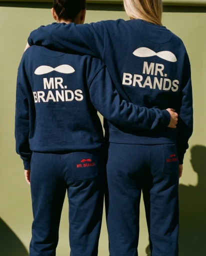 Conjunto bordado MR. BRANDS