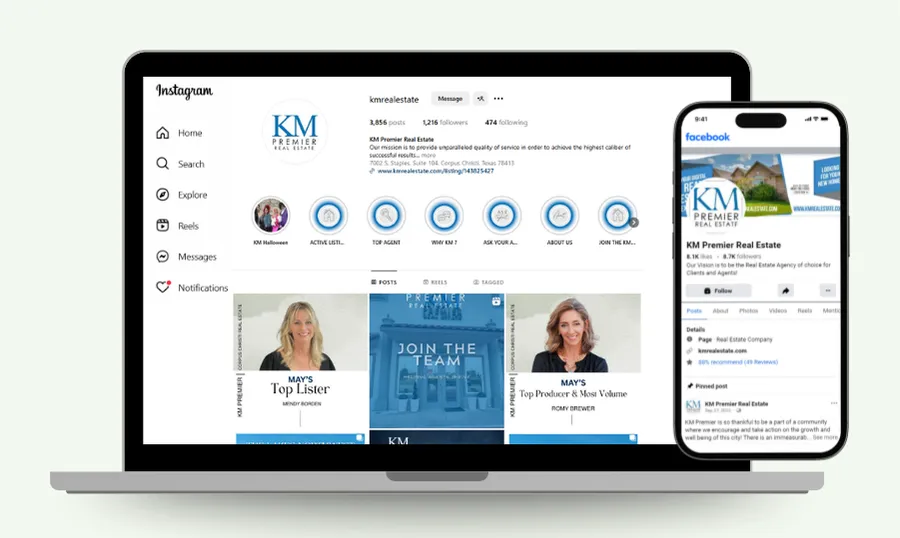 Coworking and office rental website design with commercial property marketing solutions
