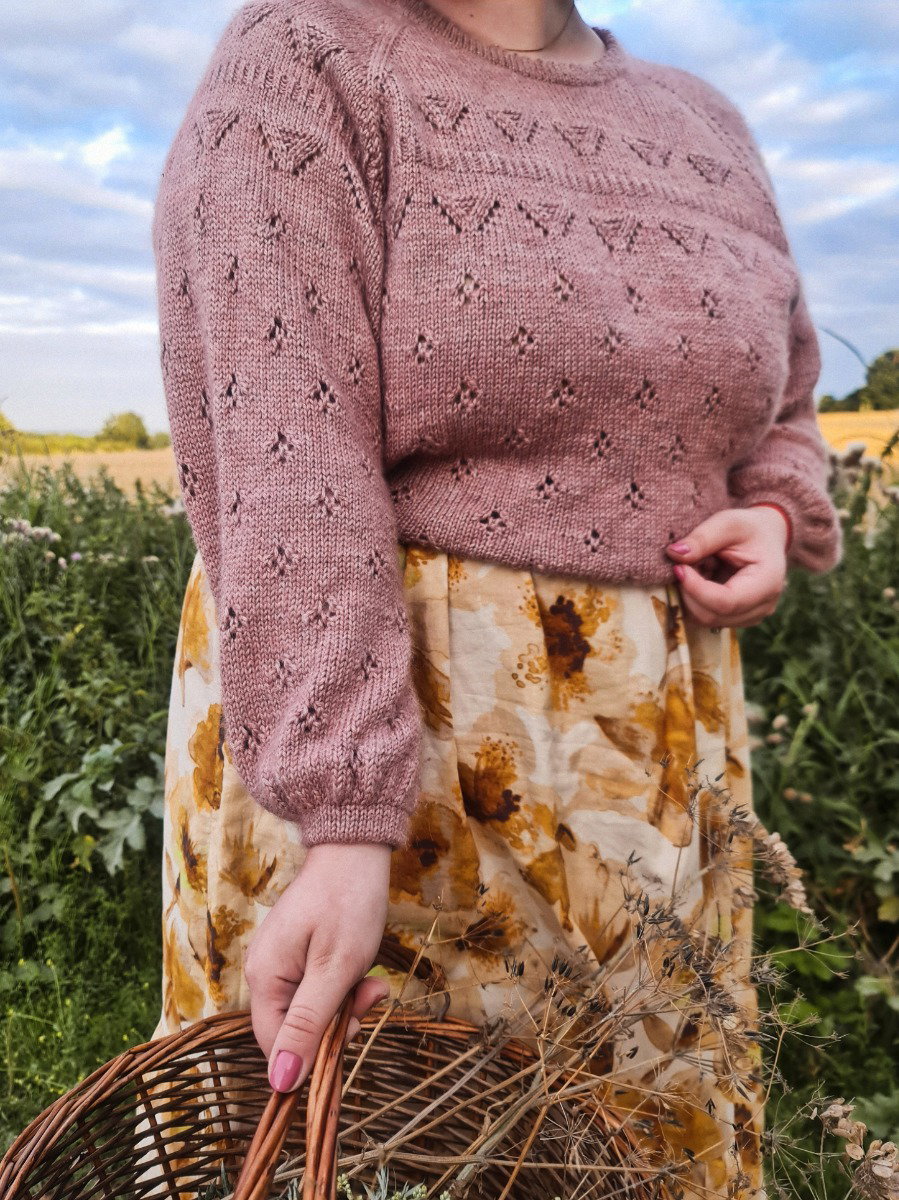 Anita Sweater knitting pattern, photo 2