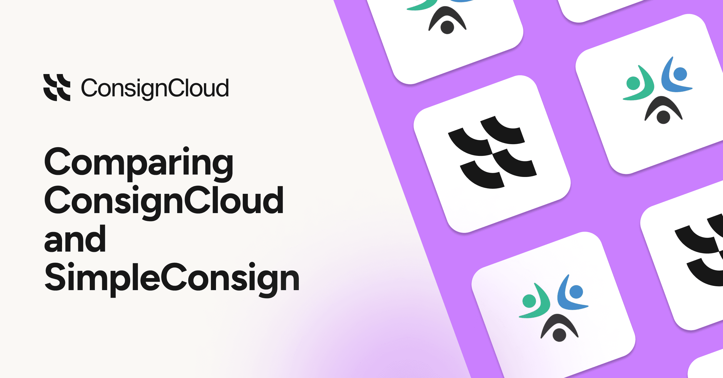 Top consignment software: ConsignCloud and SimpleConsign