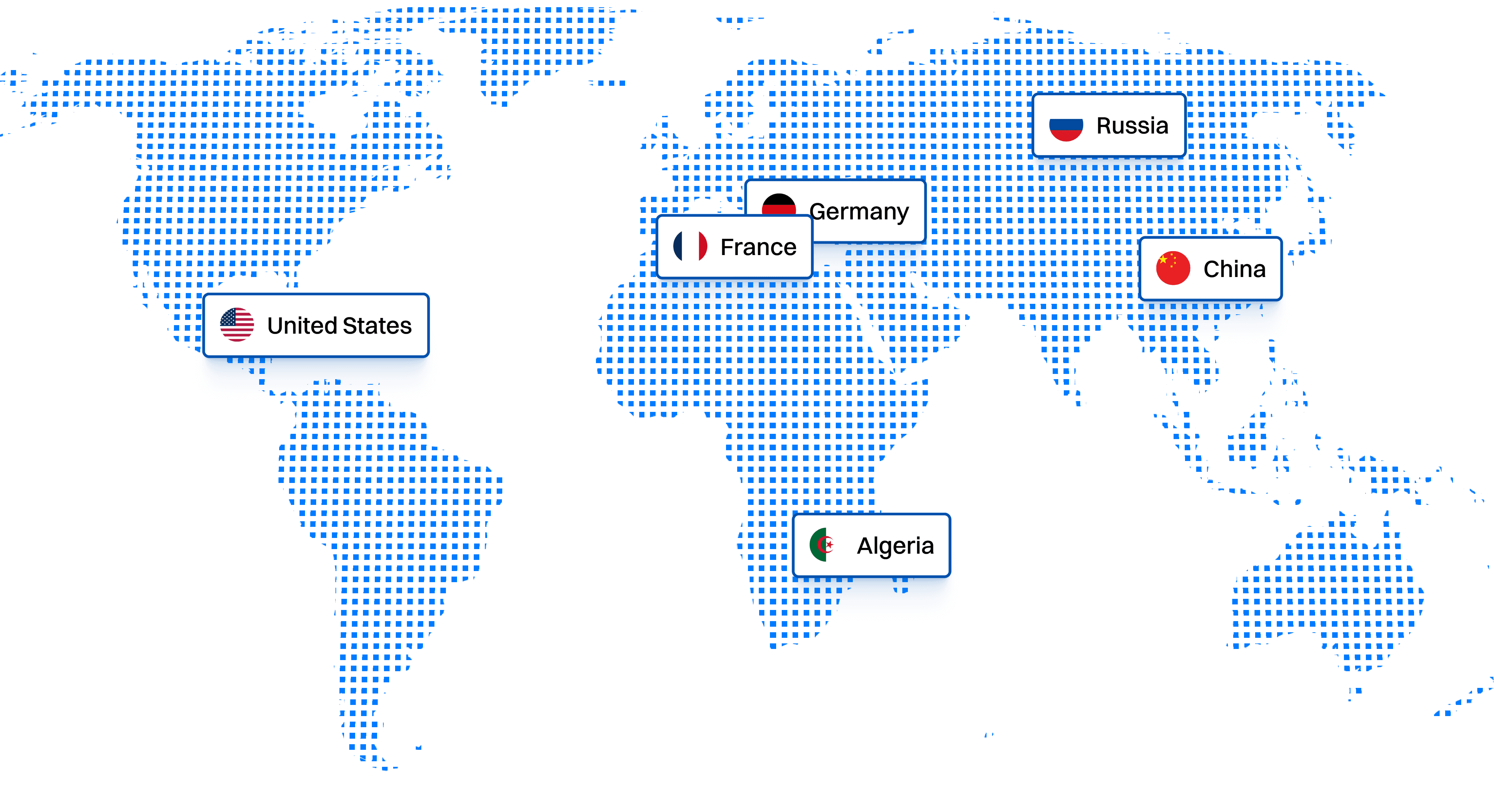 World Map and Contries