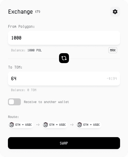 How to Bridge Polygon to TON