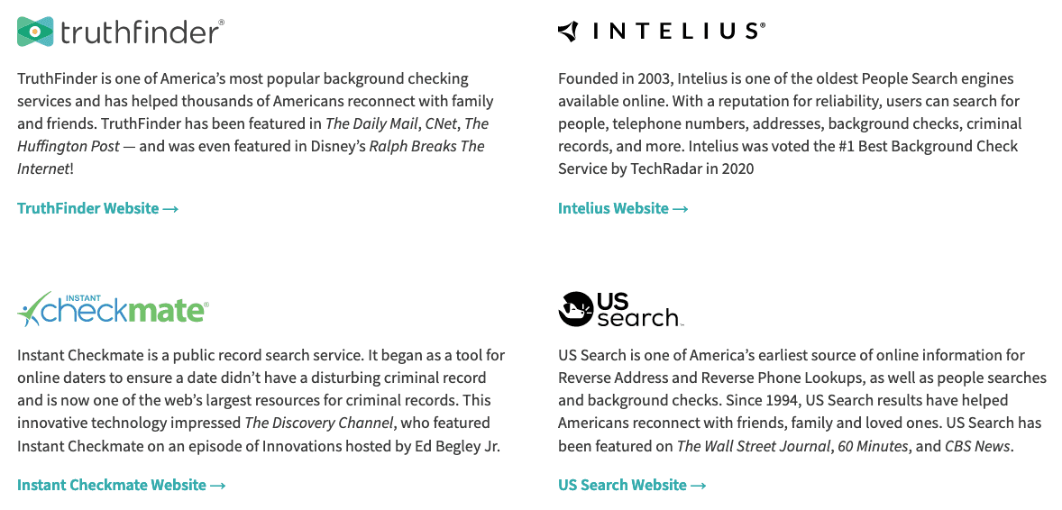 People Connect's subsidiary companies