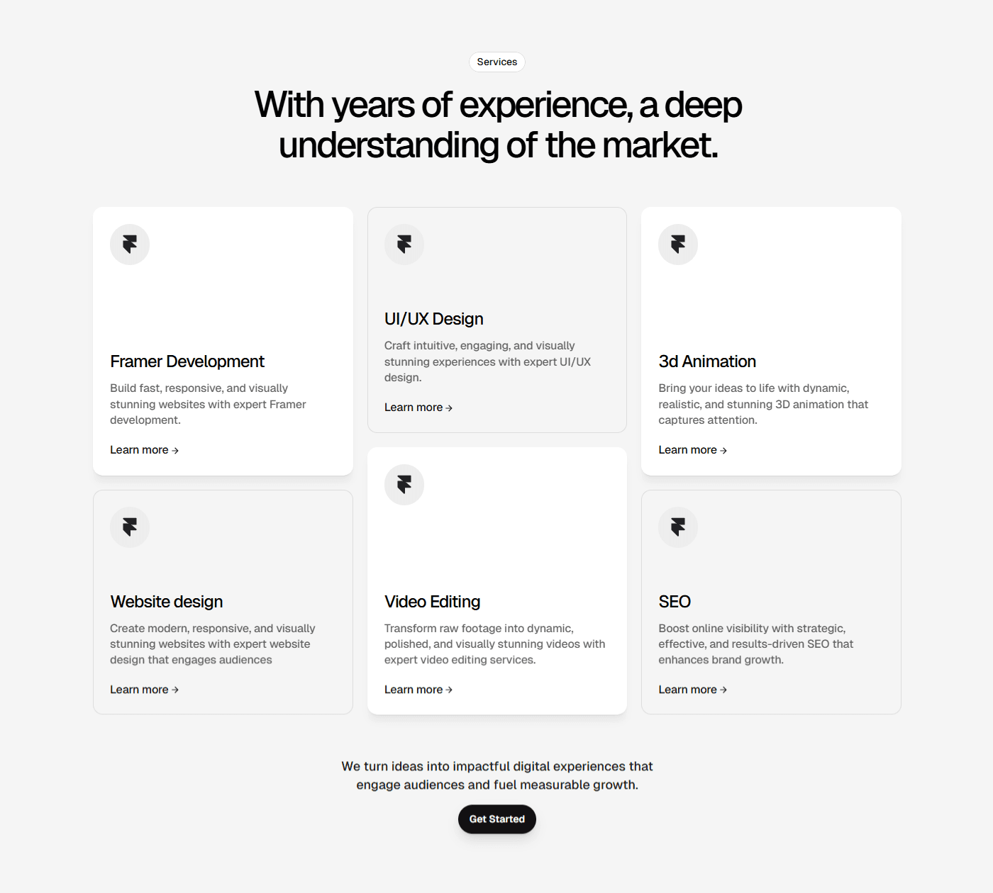 Framer Service Component
