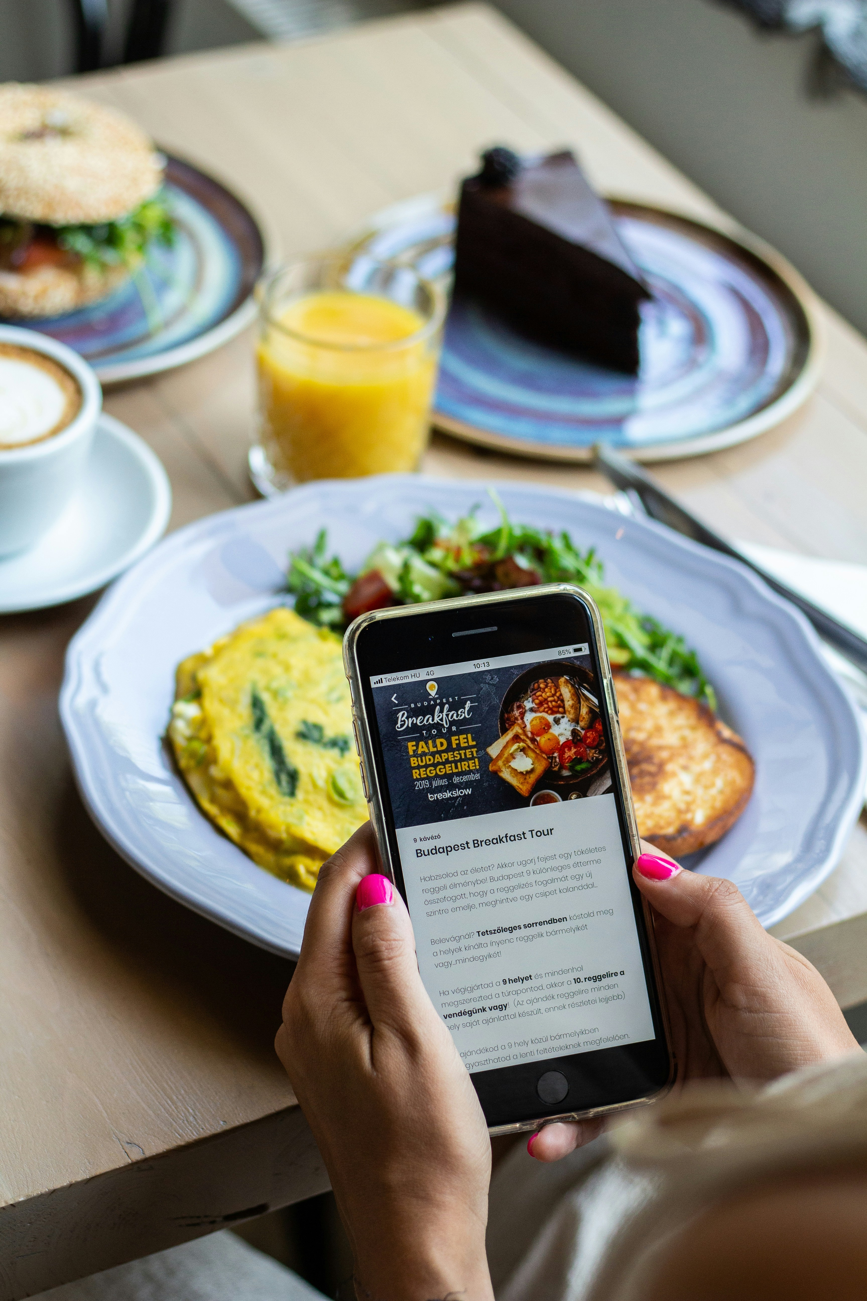 black Android smartphone