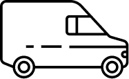 Delivery vehicle icon