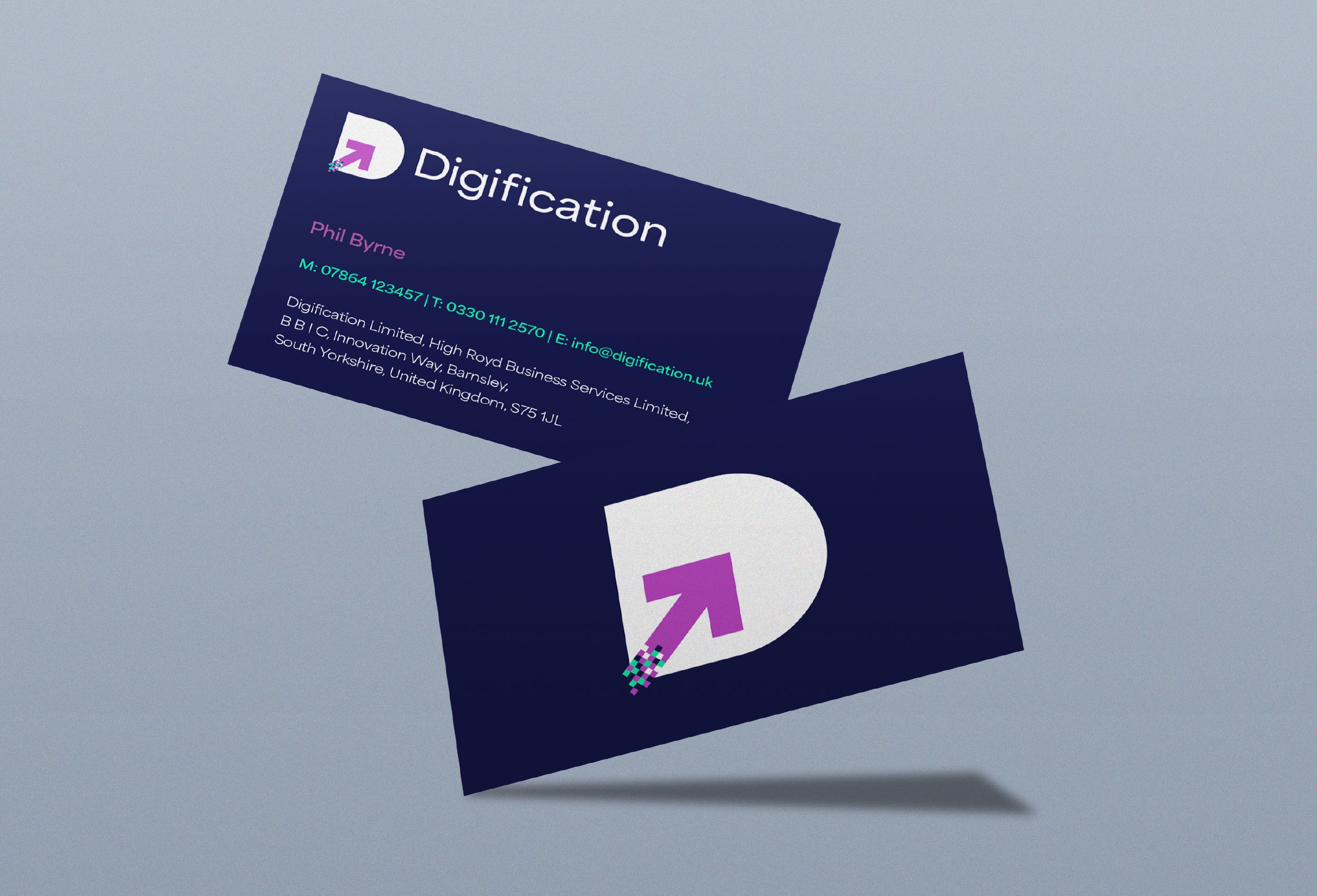 business Card design for Digification