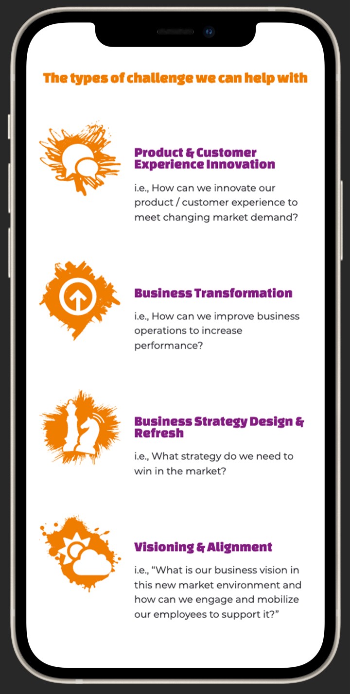 Natural Born Thinkers website design