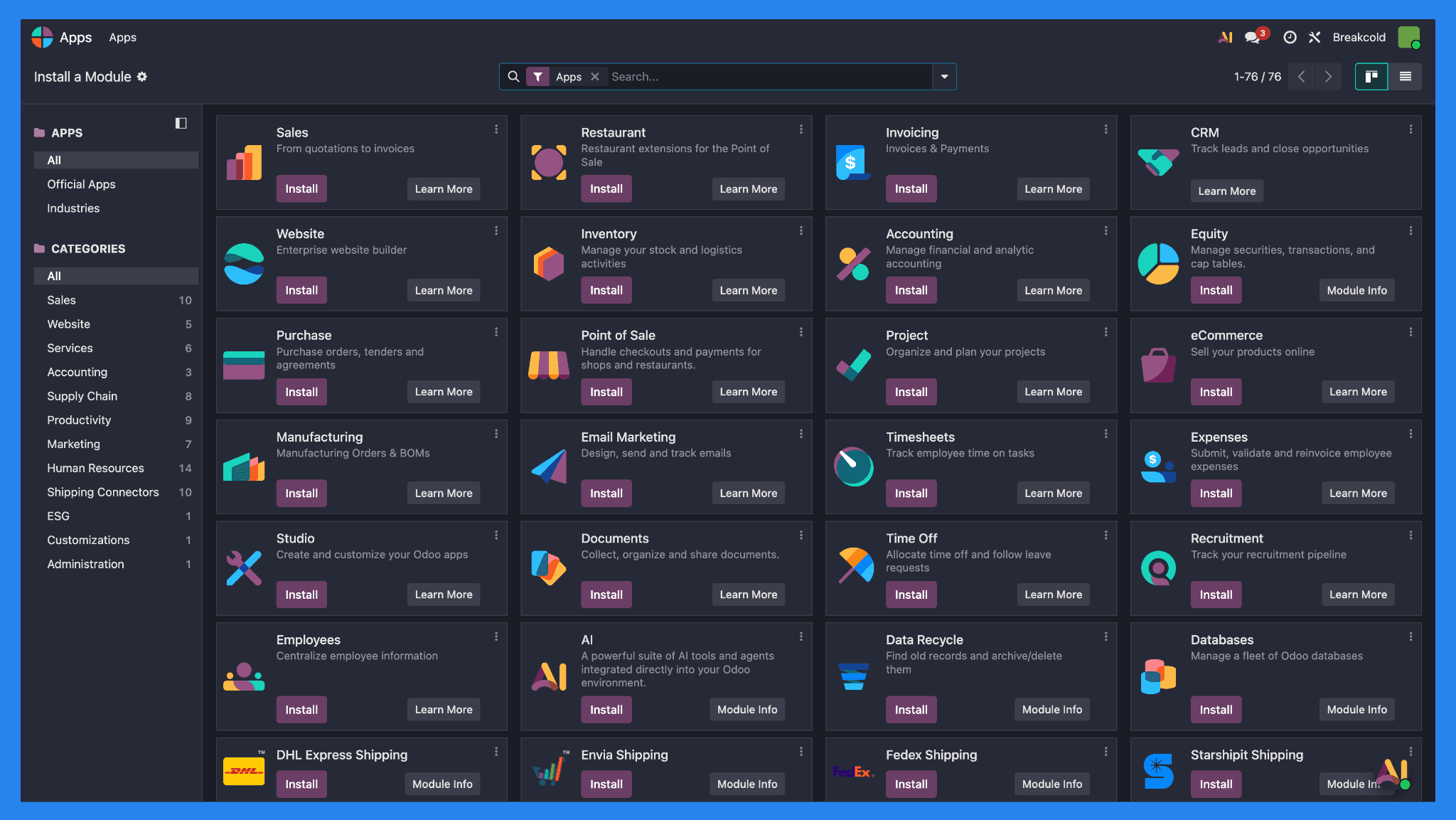 App Marketplace & Modular Add-ons