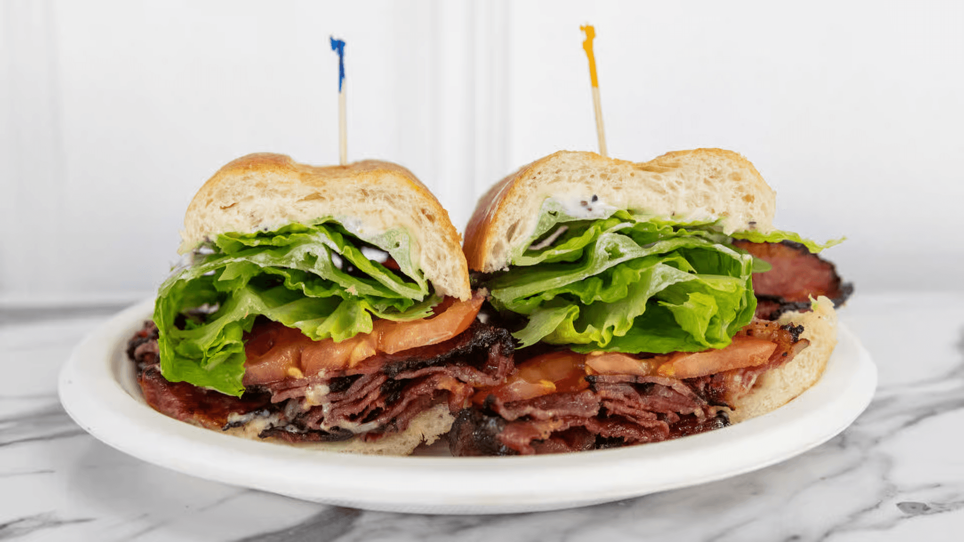 Pastrami Hot Sandwich