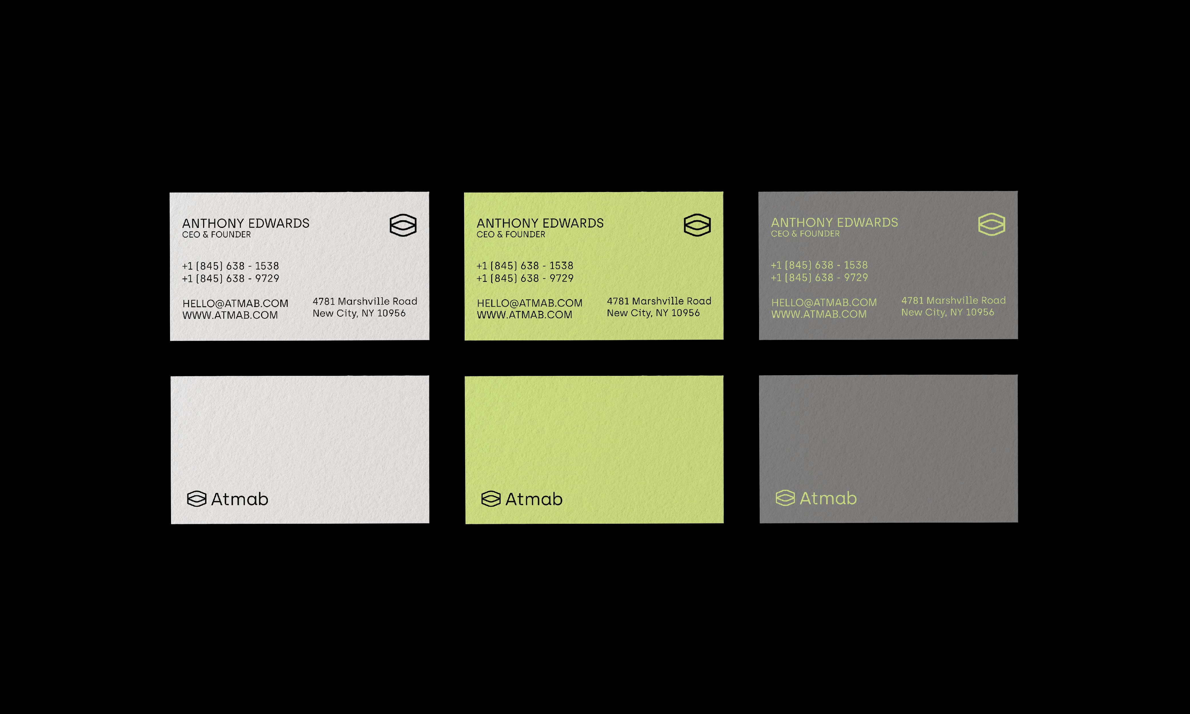 Atmab business cards