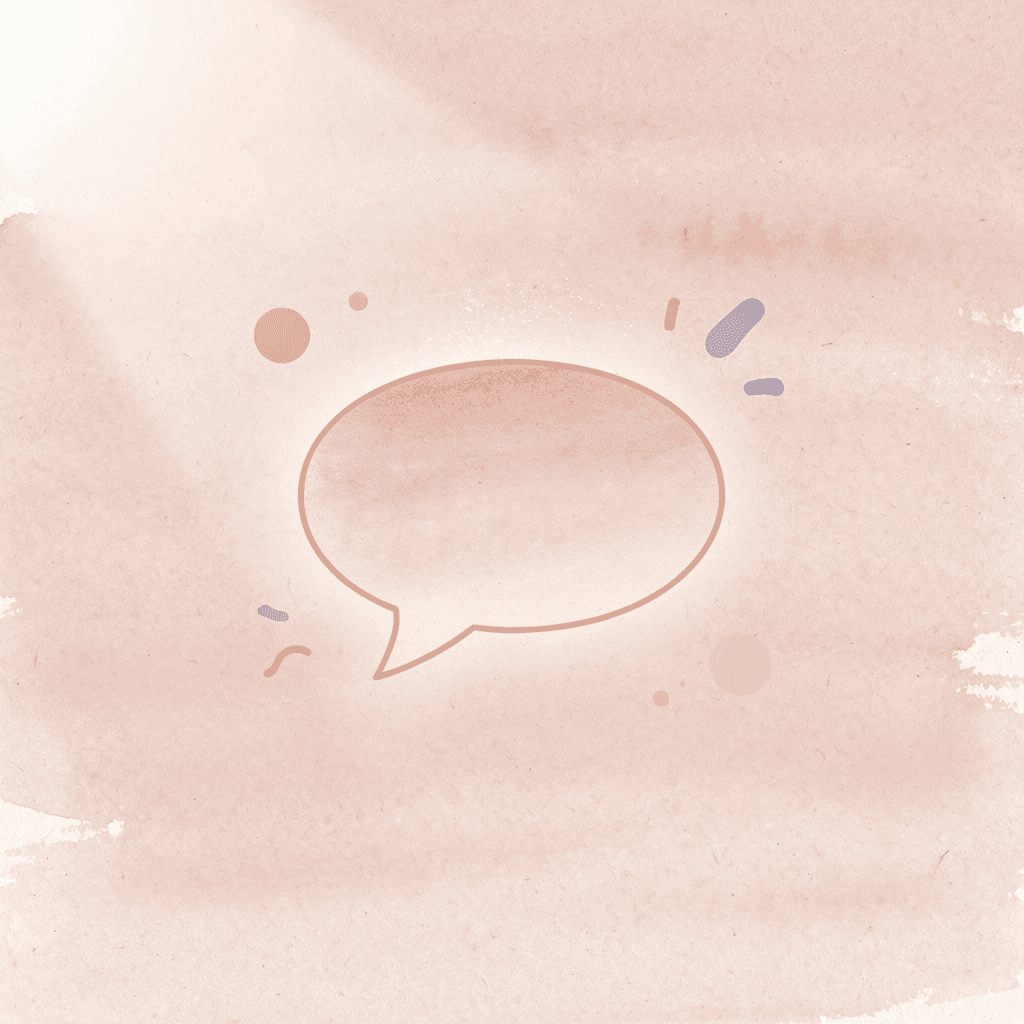 Speech bubble icon representing Arabic birthday greeting