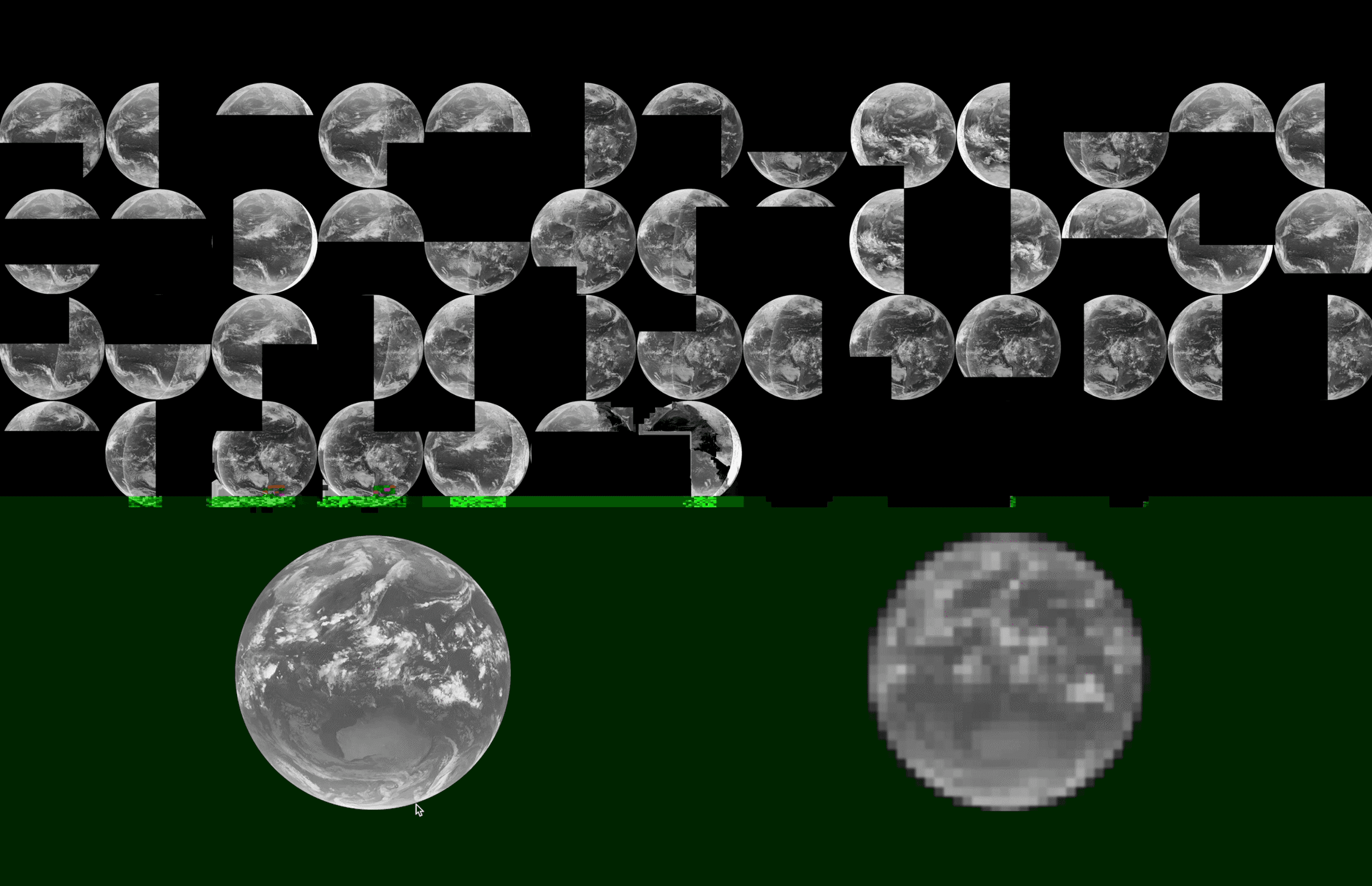 Humble Cottage (험블 코티지), 2023–2025  Single-channel, 4K video, sound, black and white / 싱글 채널, 4K 비디오, 사운드, 흑백  Edition 2/5 + 2 AP / 에디션 2/5 + AP 2점  Duration: 5:37 / 러닝타임: 5분 37초