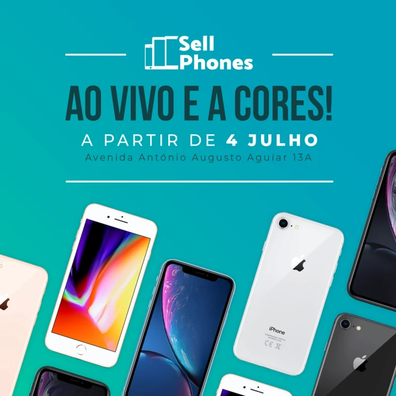 Social media post for SellPhones with iPhones