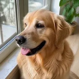 Golden Retriever Avatar für Jonas Weber, APOB-Rezensent