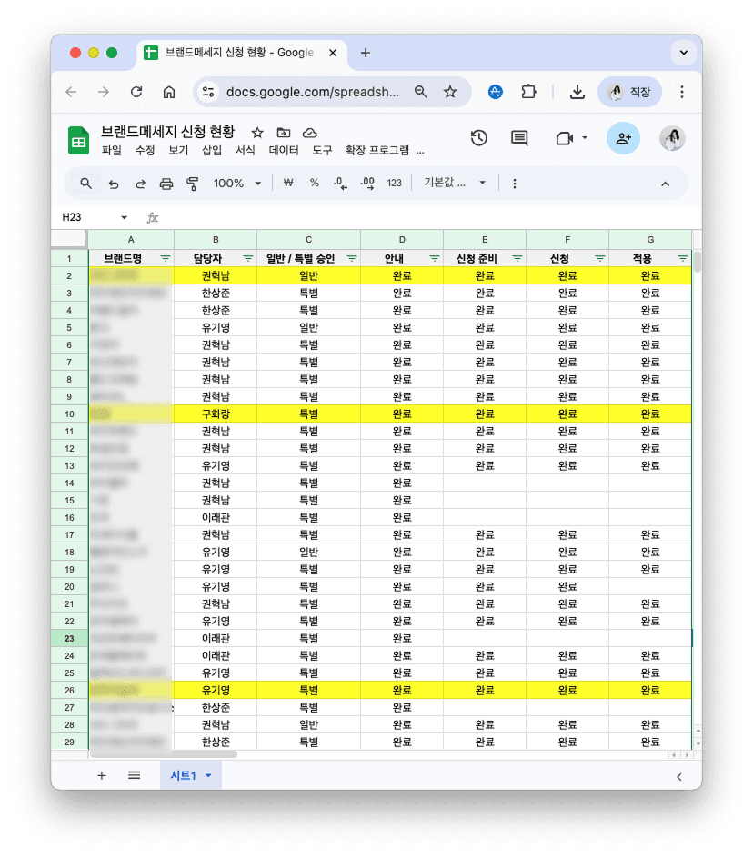 버클의 브랜드 메시지 전환 관리
