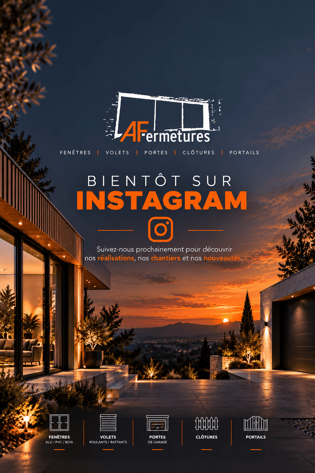 AFermetures bientôt sur Instagram