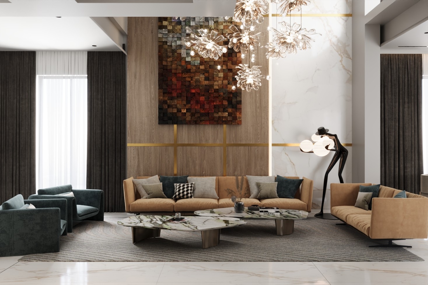 Image of Zen dining space