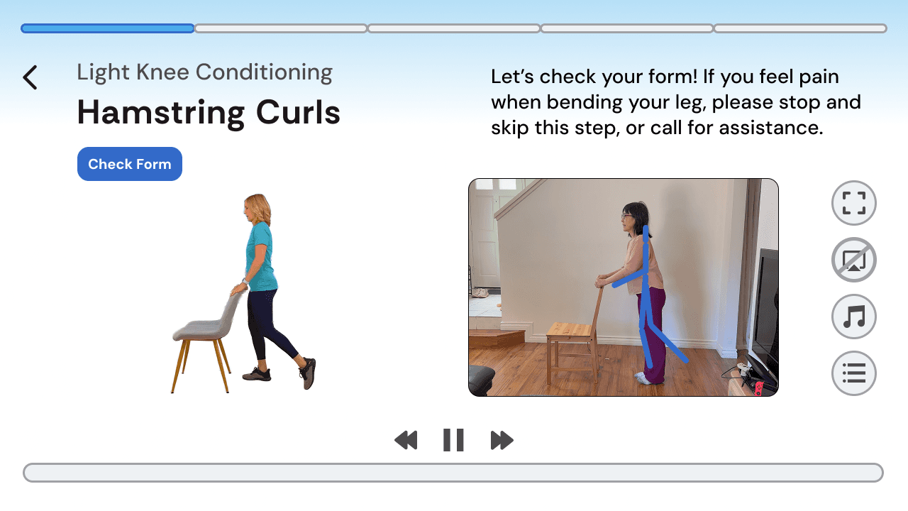 A MacBook Pro displaying a landing page analytics website