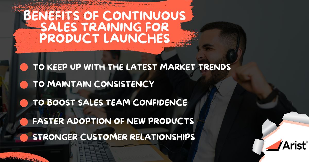 Benefits of Continuous Sales Training for Product Launches