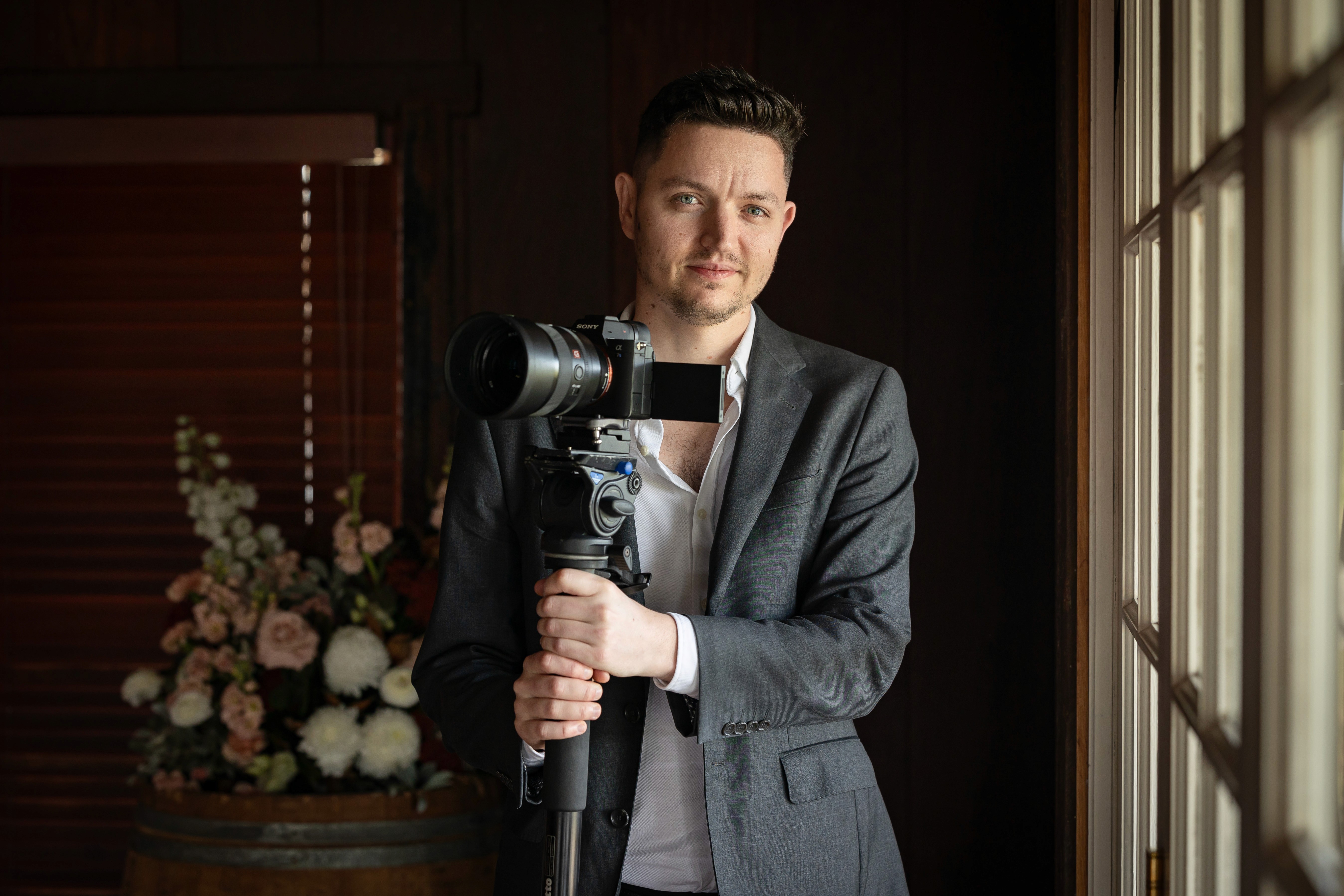 Ben Fairhurst, founder of Creo Bella Wedding Films in Brisbane