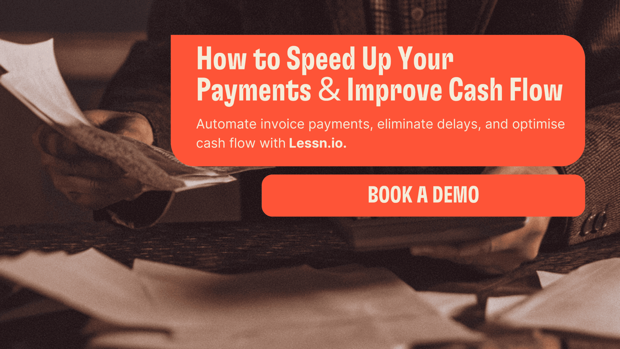 speed up your payments and improve cash flow