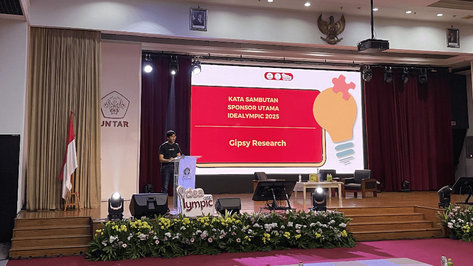 Kata sambutan dari CEO Gipsy Research, Gregorius Peitra