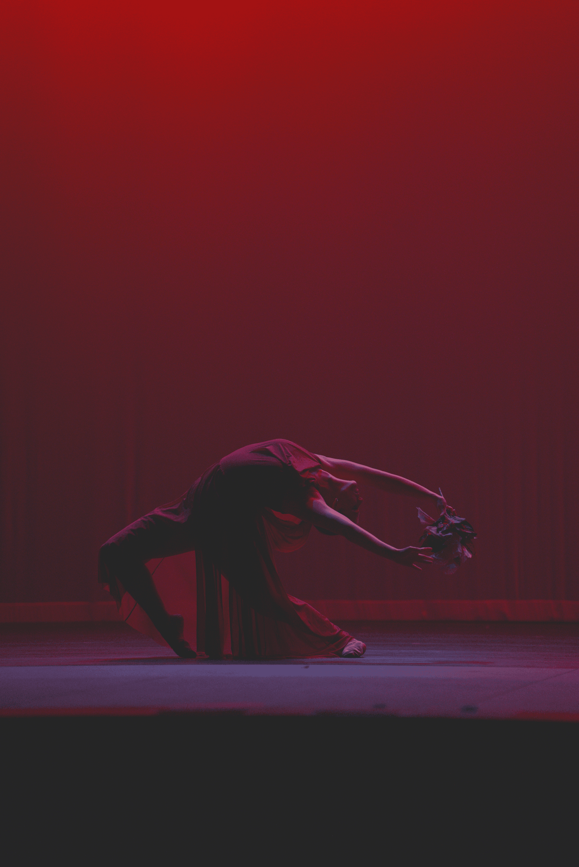 Contemporary class at Dance Quest