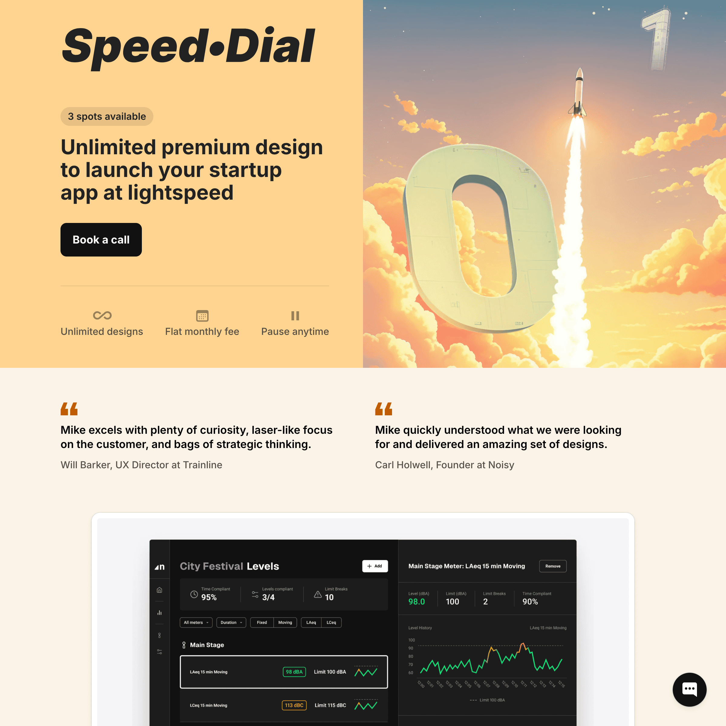 Speed dial design agency