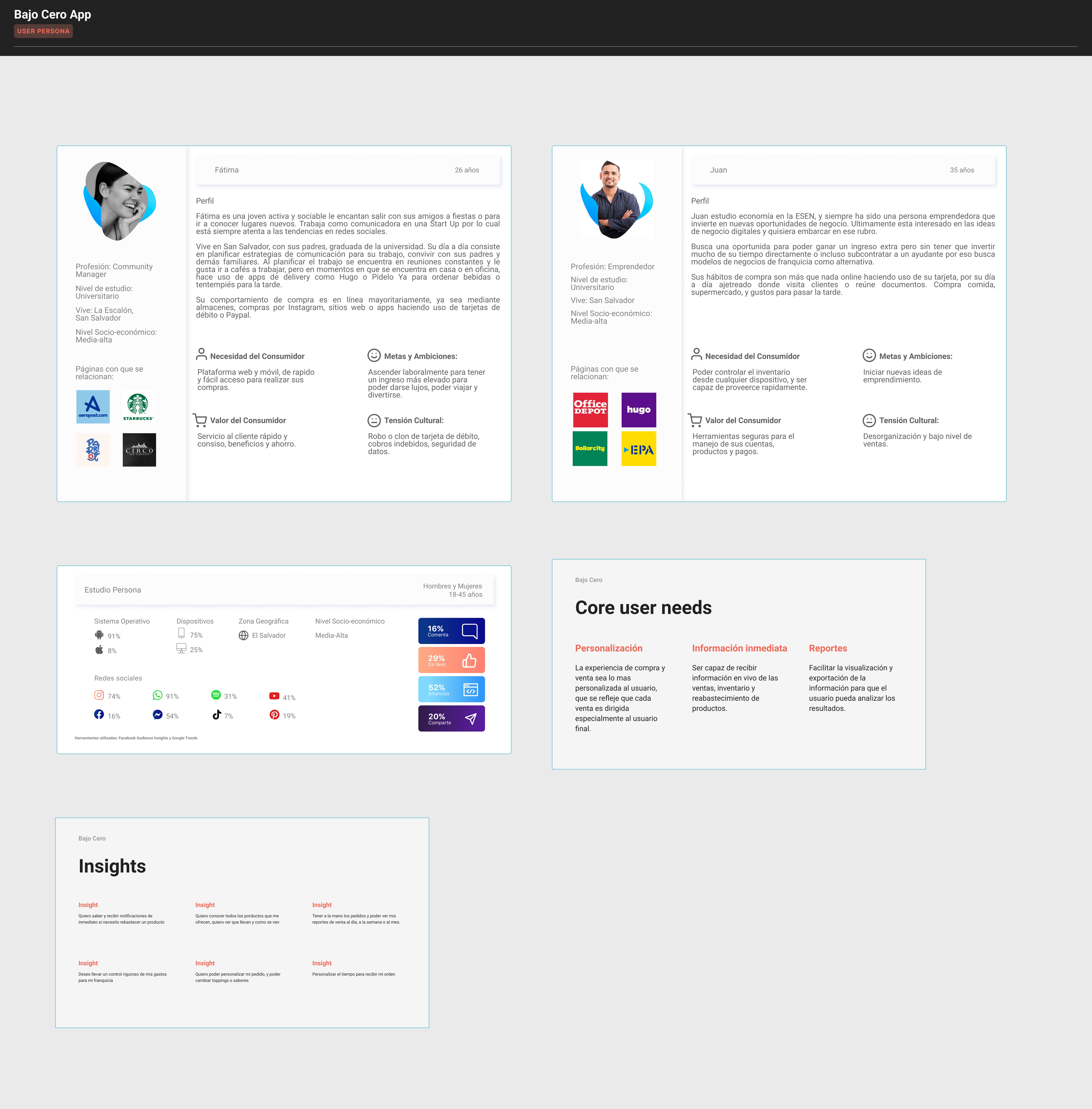 User Persona Study