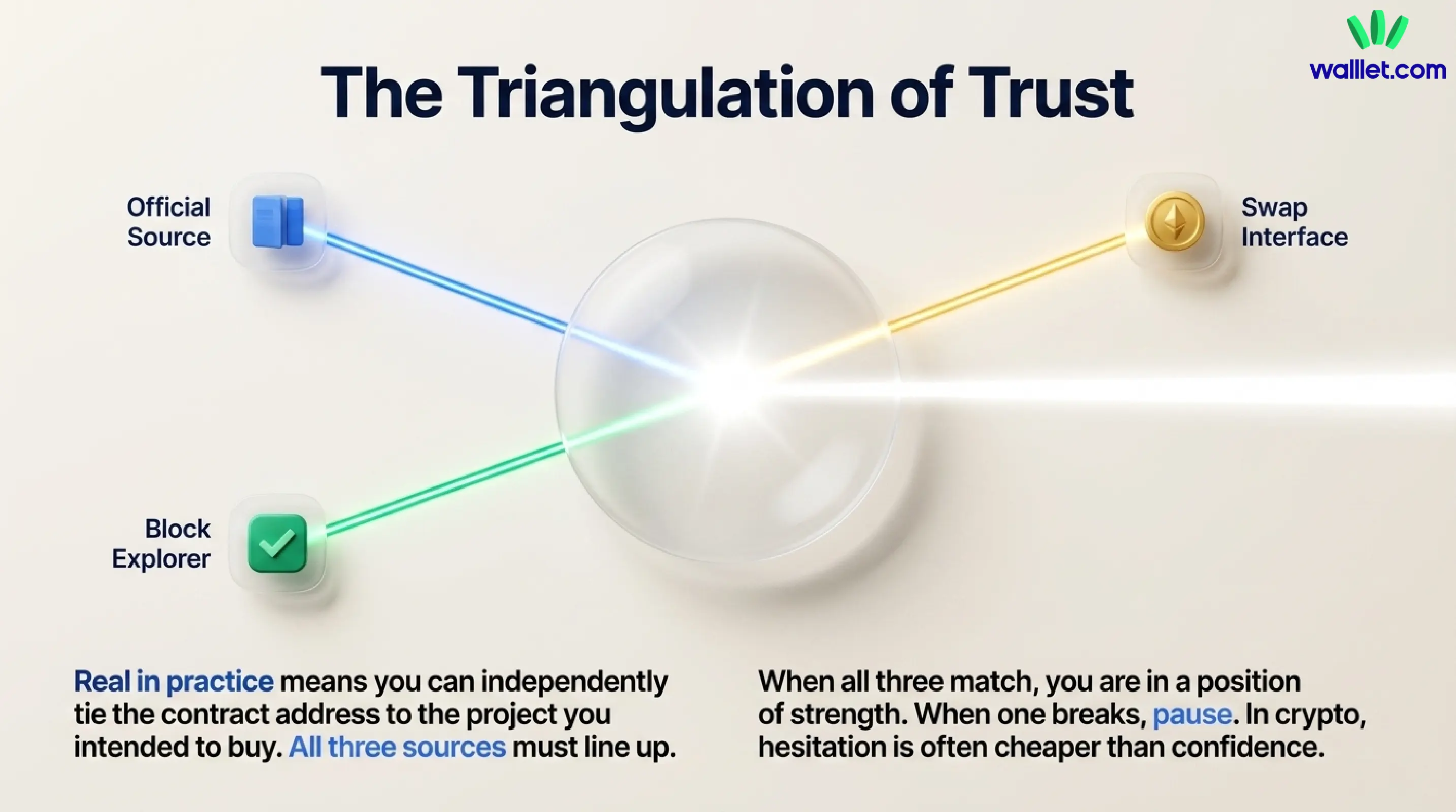 How to know if a token contract is real