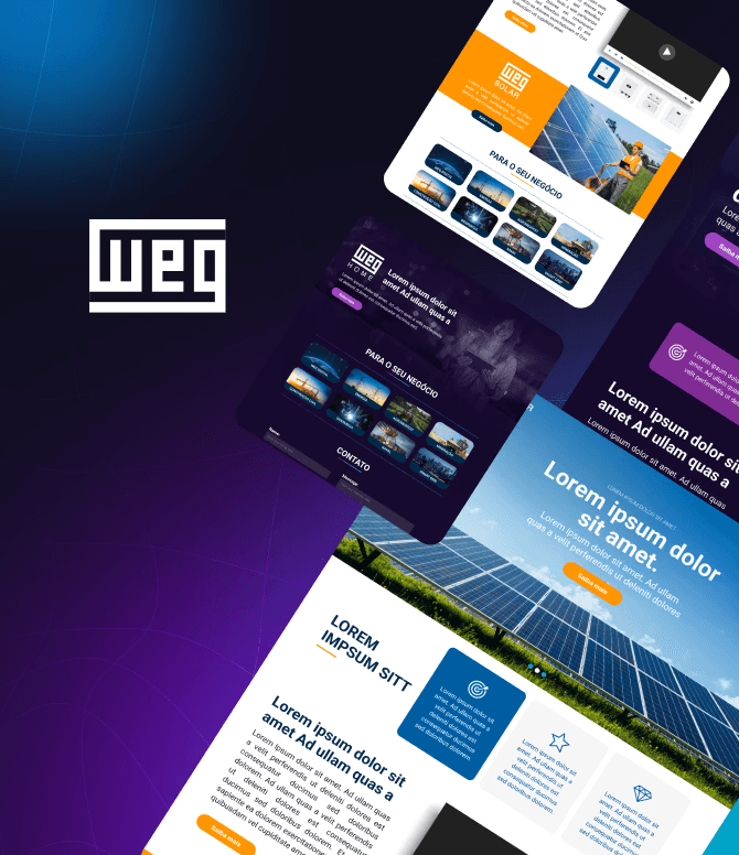 WEG Energia Solar Website