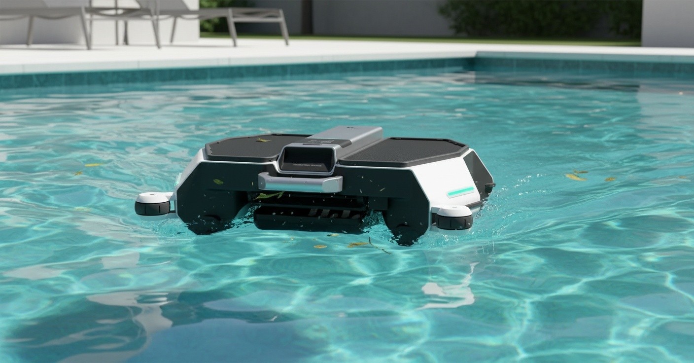 Cordless-Robotic Pool Skimmer