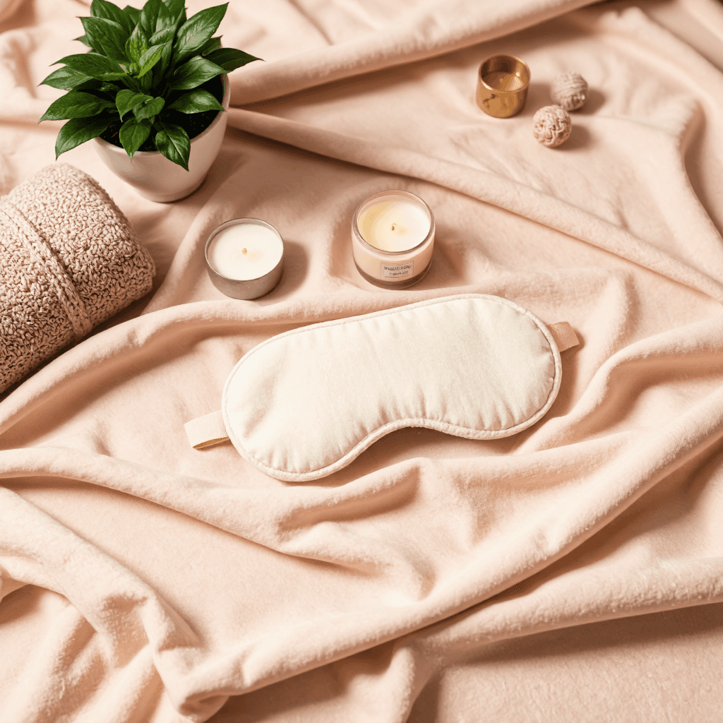 product photography of sleep mask