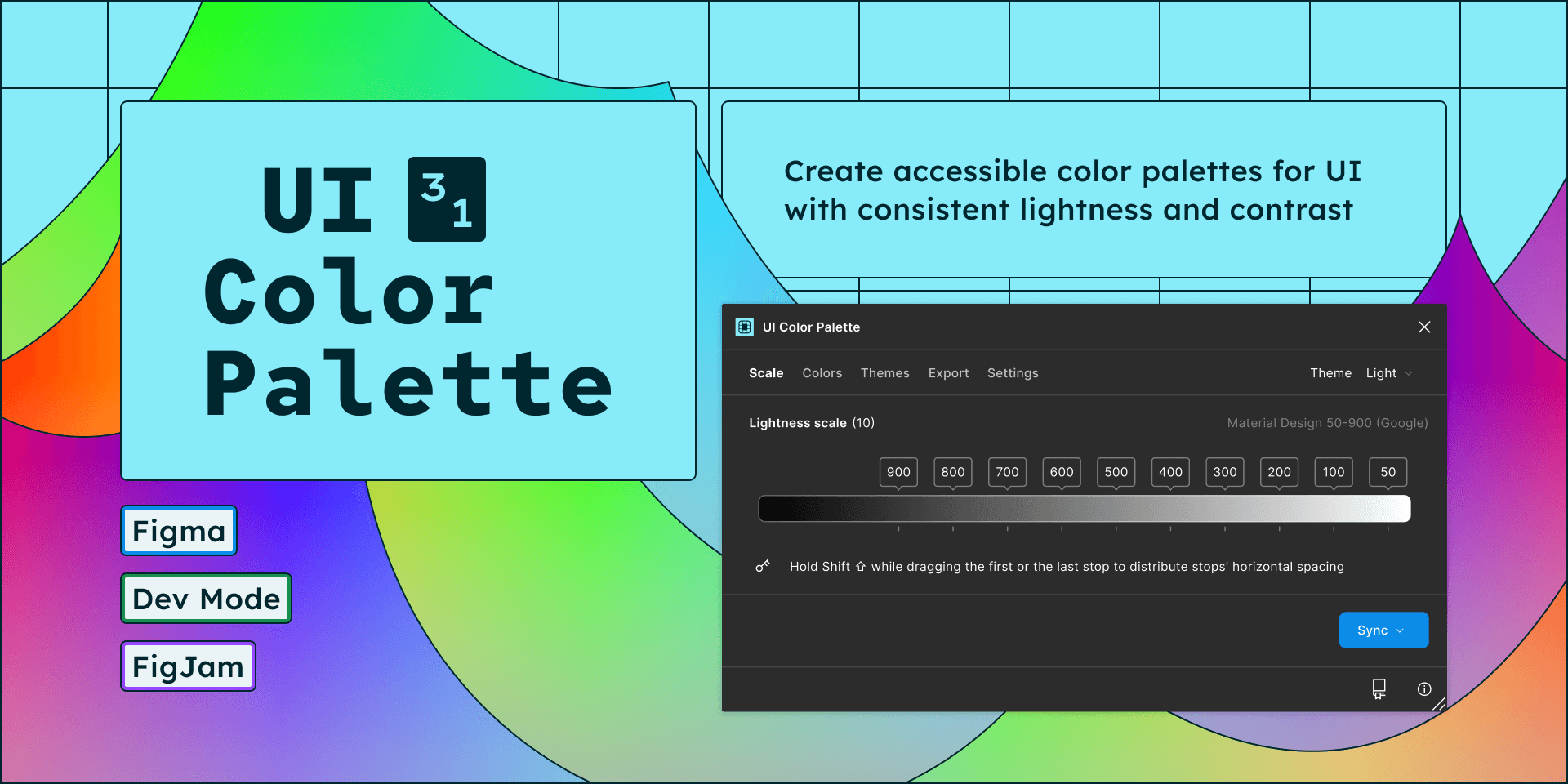 UI Color Palette free figma plugin