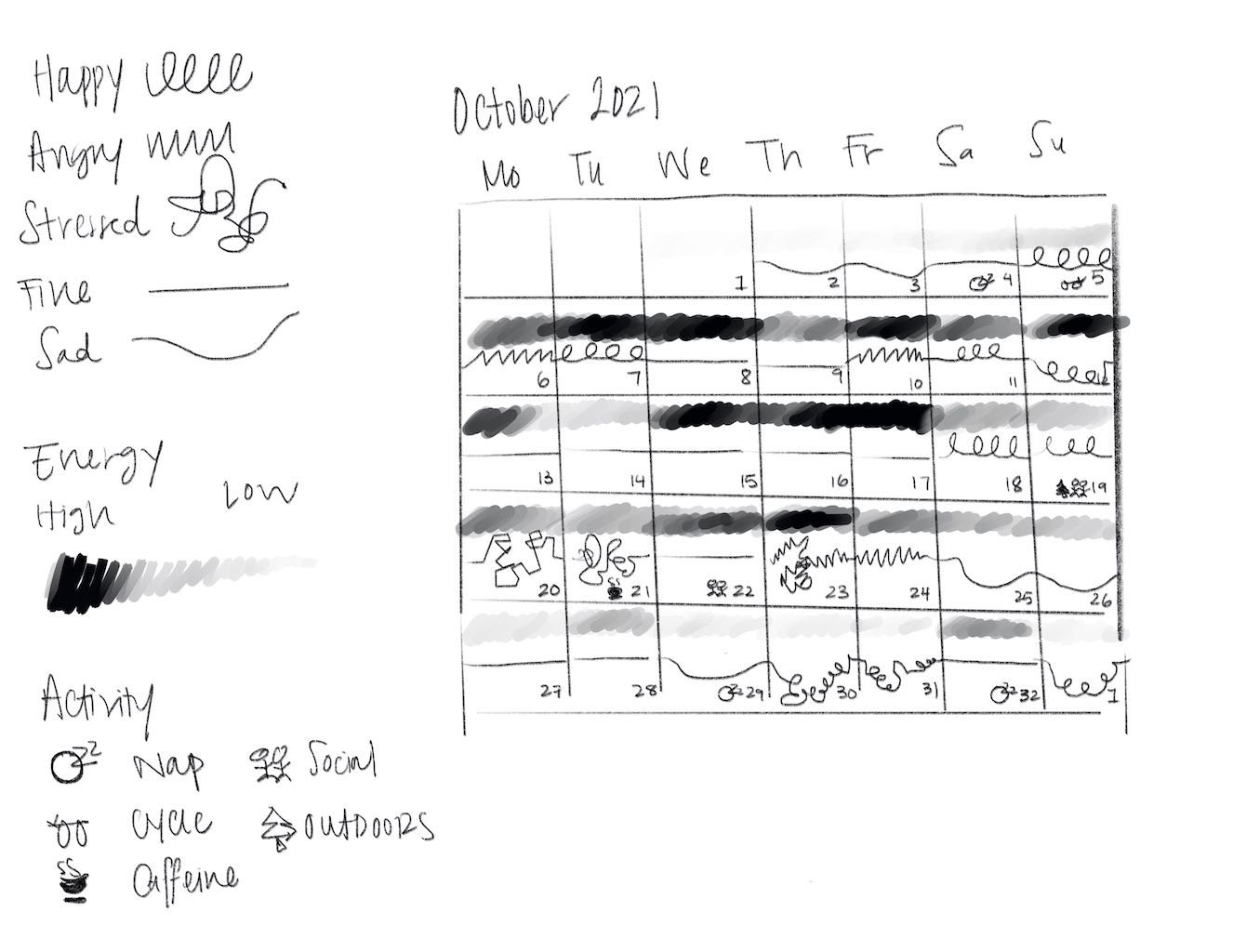 calendar view sketch 2