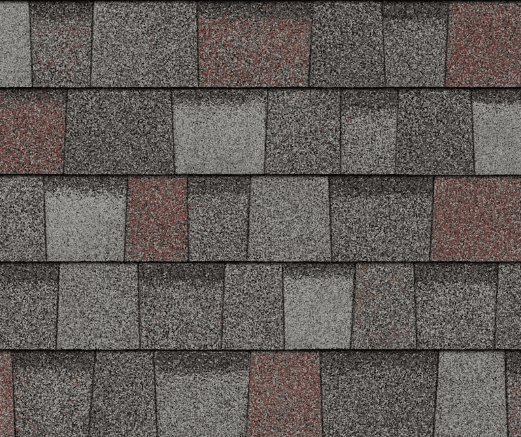 Full-bleed swatch image of Owens Corning TruDefinition Duration shingles in Colonial Slate color.