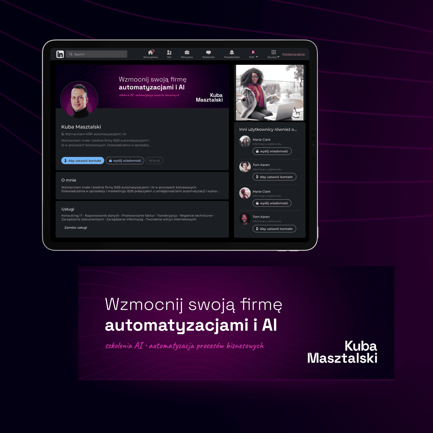 Social media representation