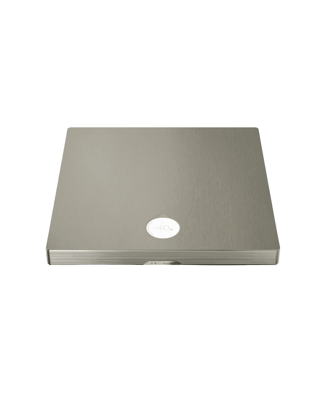 Devialet ASTRA - Solo - Stereo - Silver - Main Top and front - LE STUDIO HIFI